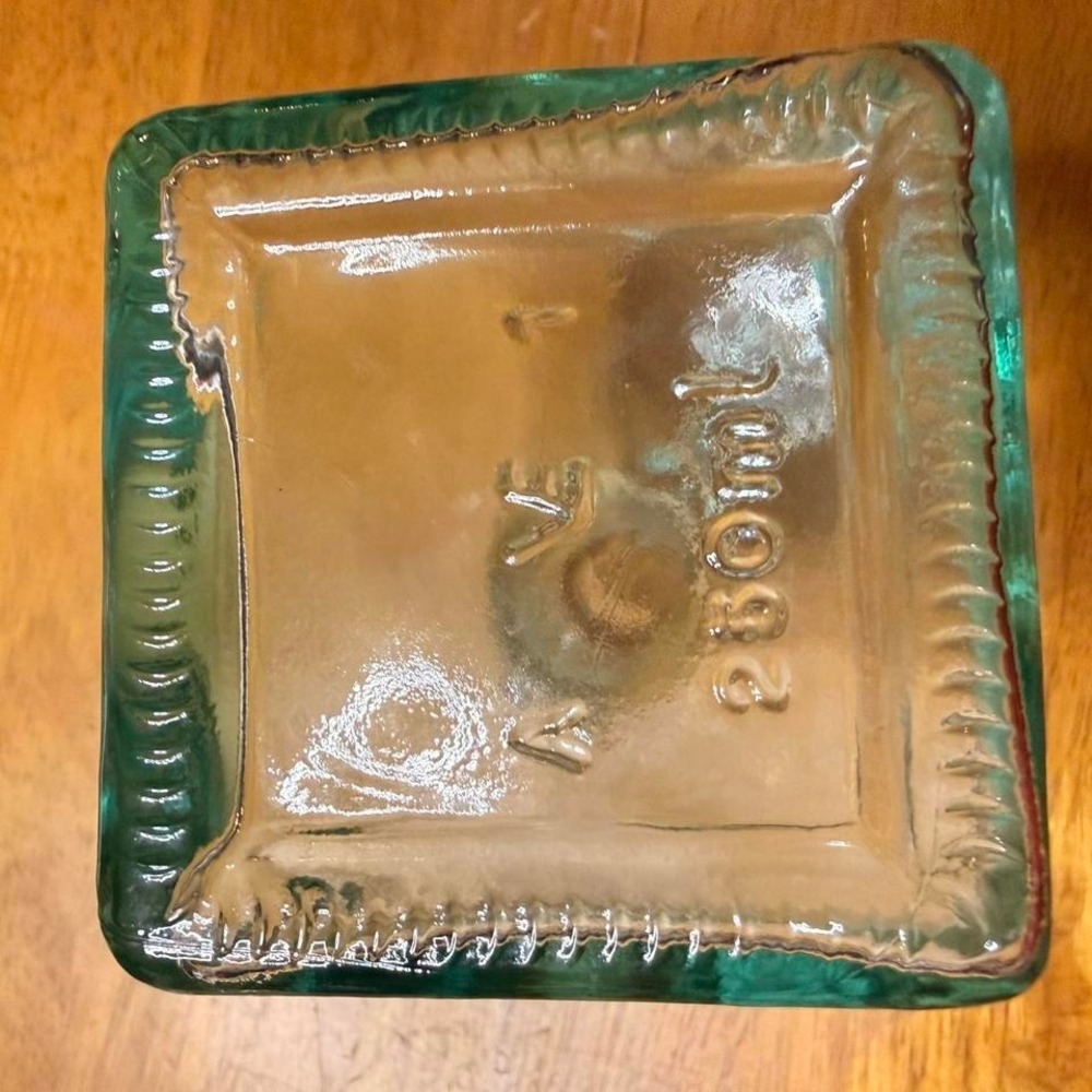 VTG Glass Bottle Made in Italy